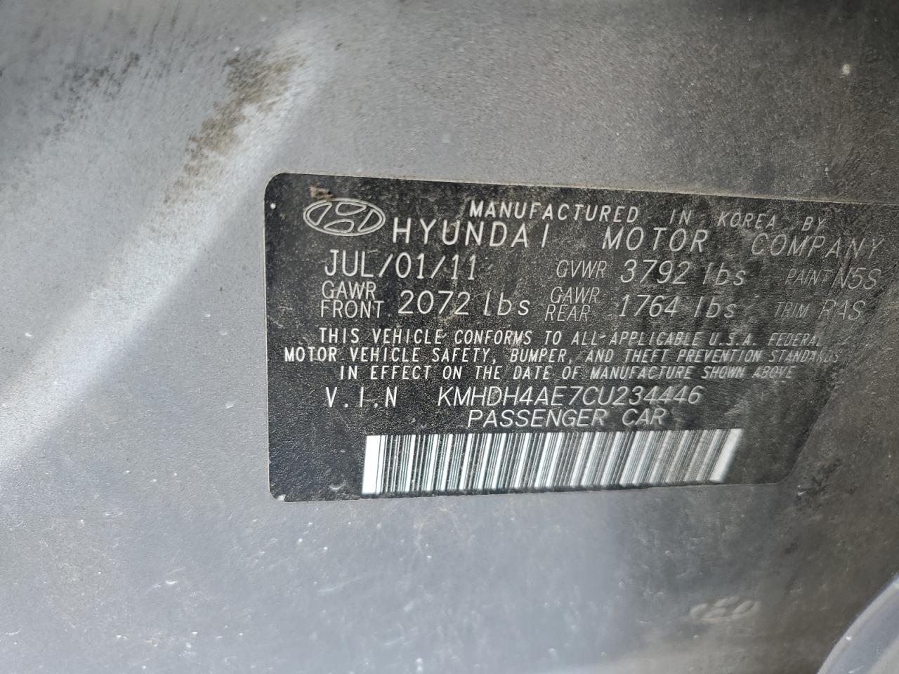 Hyundai ELANTRA Gls
