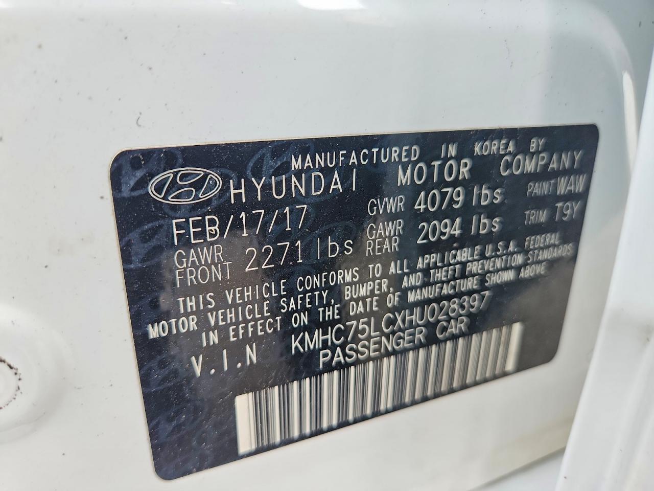 Hyundai Ioniq Sel