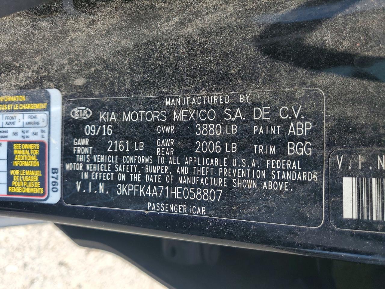 Kia Forte Lx
