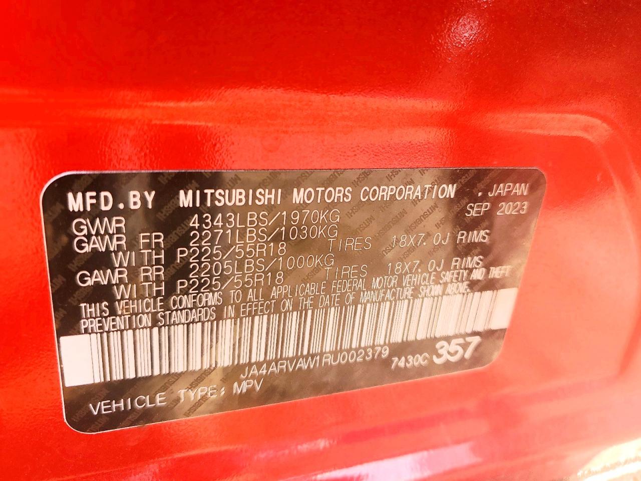 Mitsubishi Outlander Sel