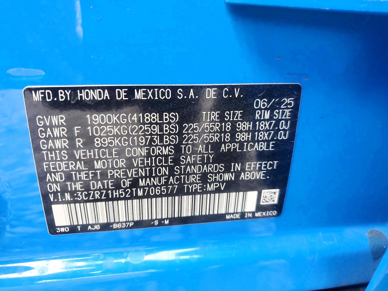 Honda HR-V Sport