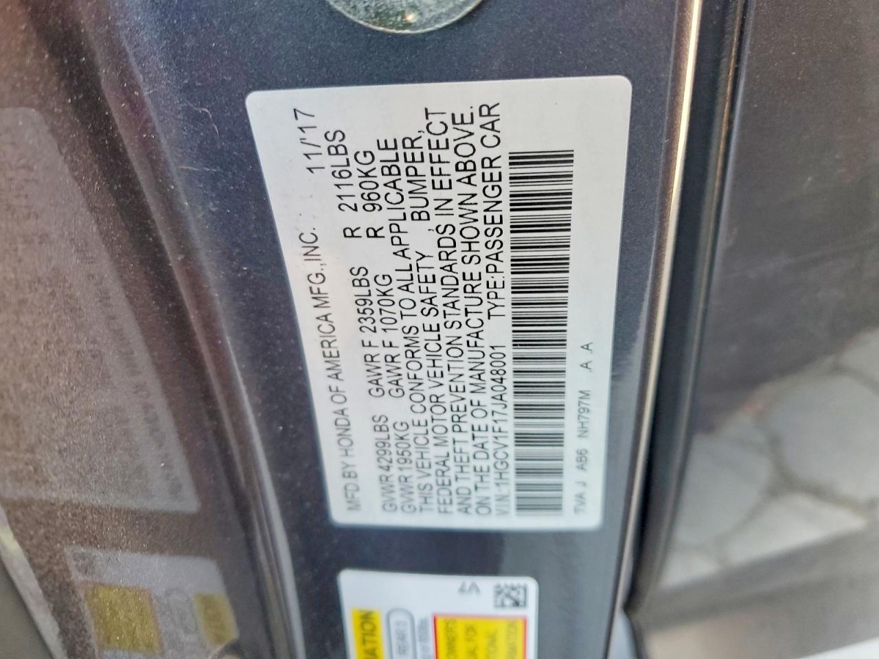 Honda Accord Lx