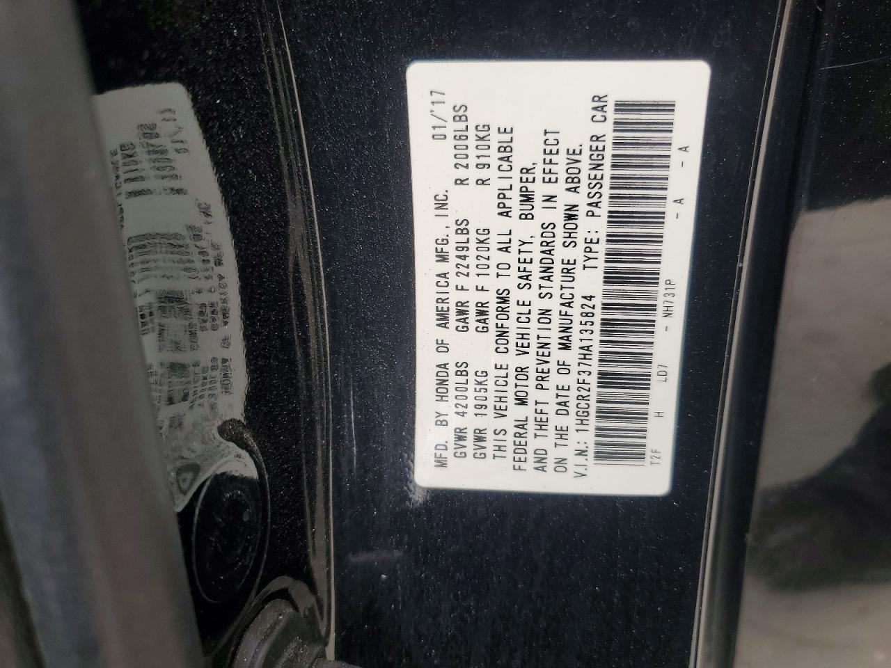 Honda Accord Lx