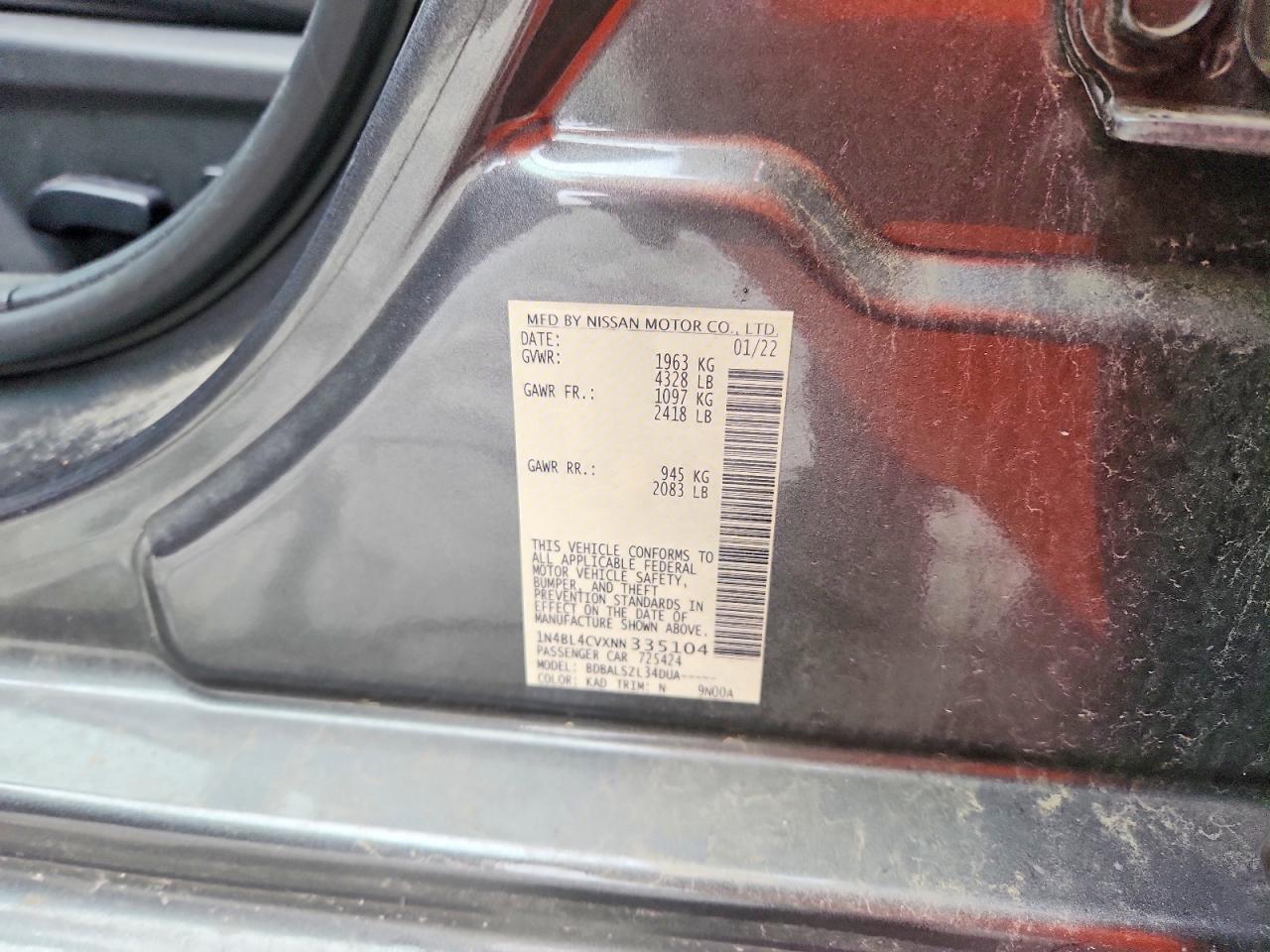 Nissan Altima Sr