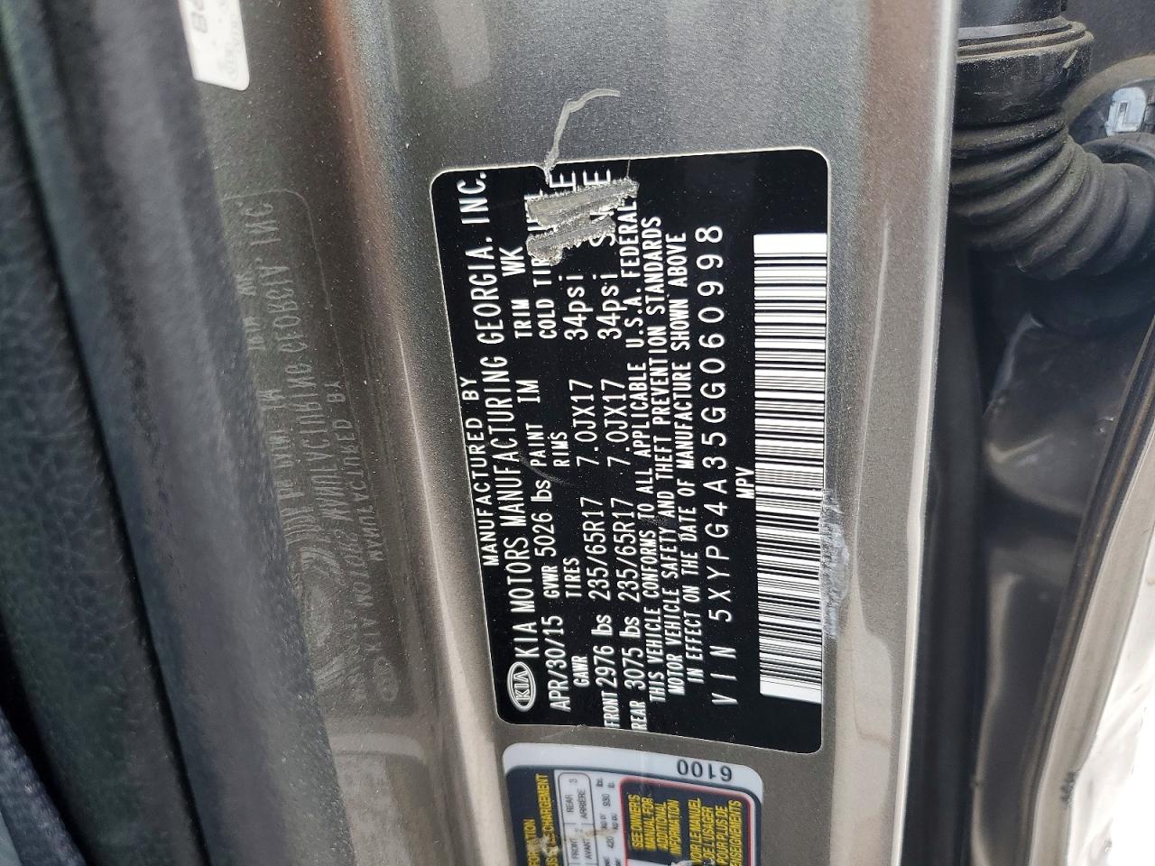 Kia Sorento Lx