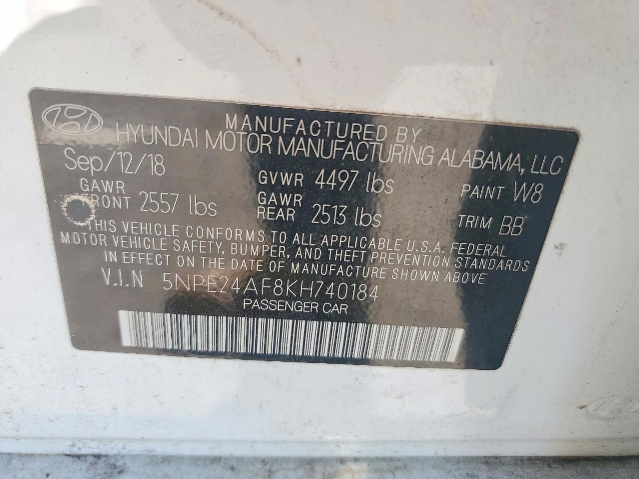 Hyundai SONATA Se