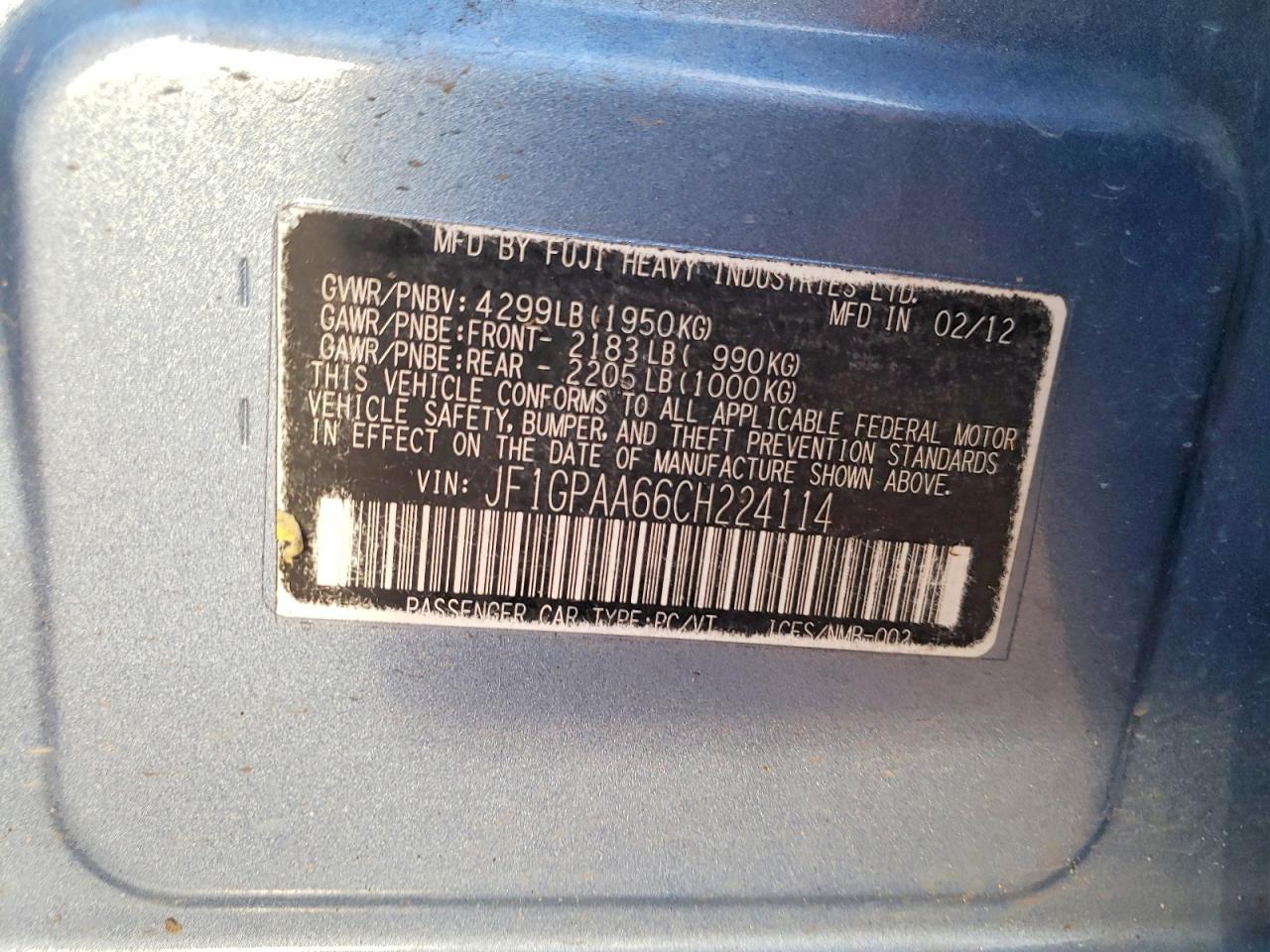Subaru Impreza Base