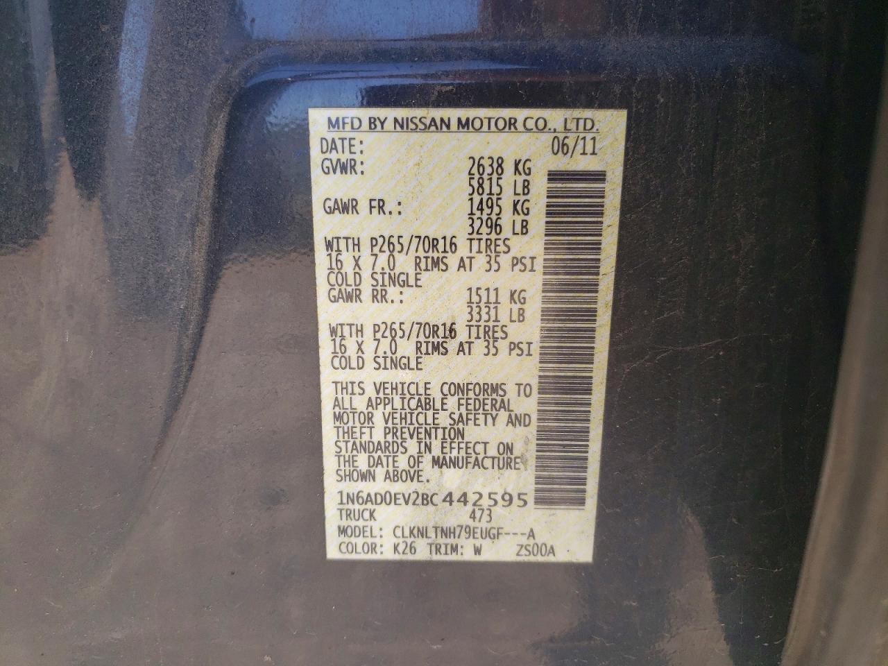 Nissan Frontier S