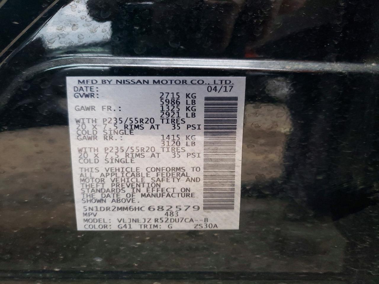Nissan Pathfinder Platinum