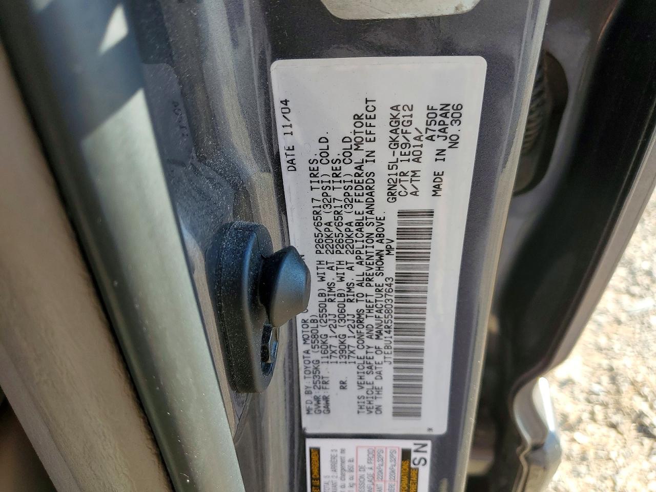 Toyota 4Runner Sr5