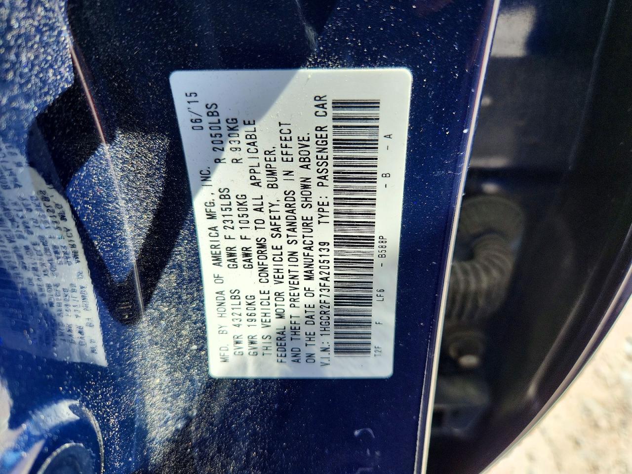 Honda Accord Ex