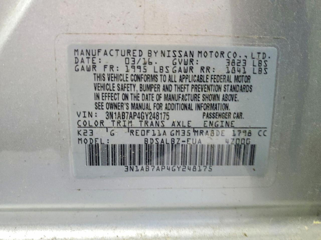 Nissan Sentra S