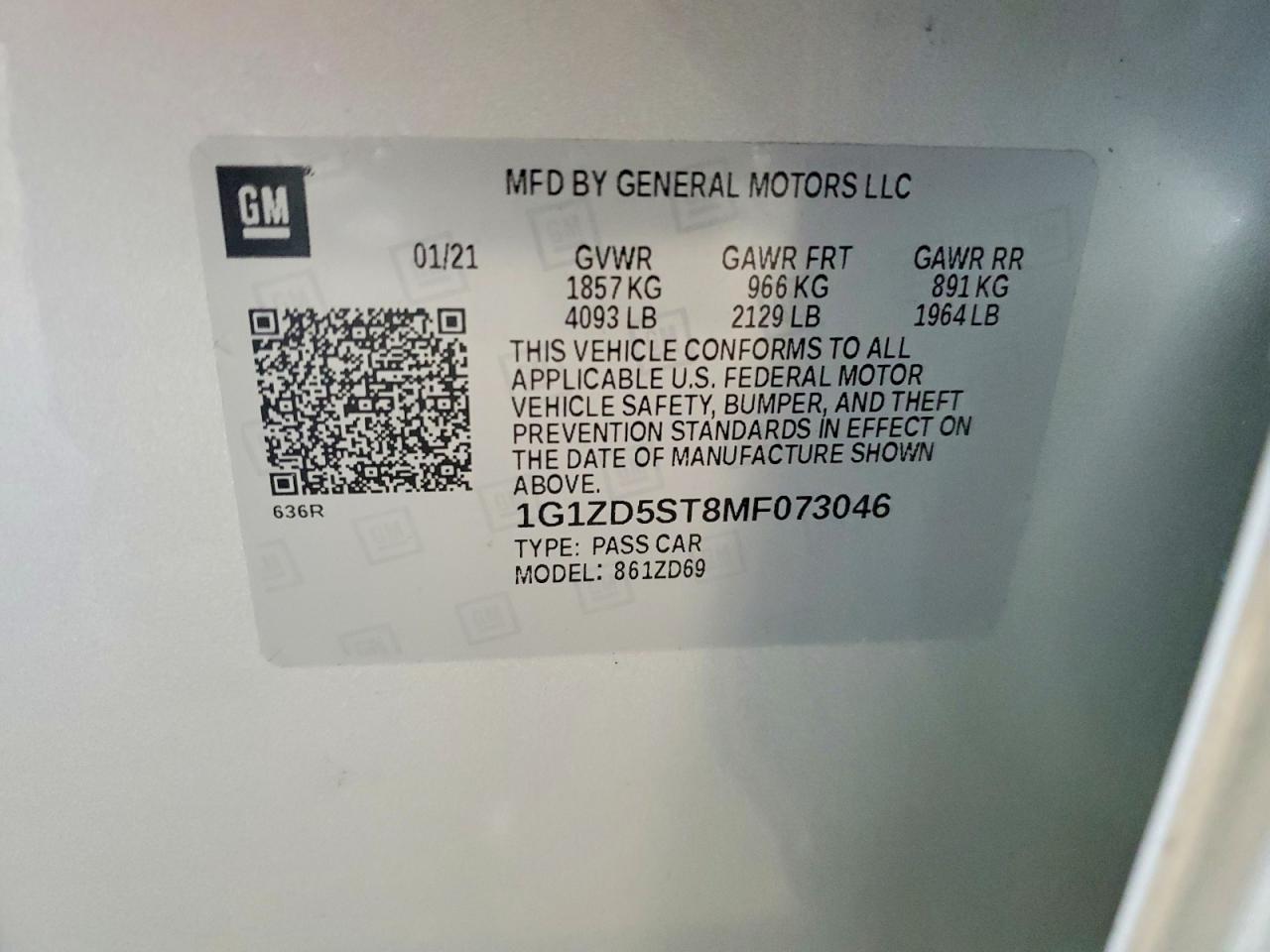 Chevrolet Malibu Lt