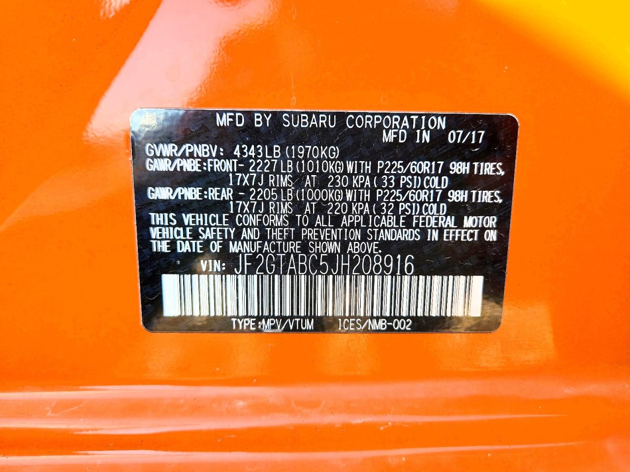 Subaru Crosstrek Premium