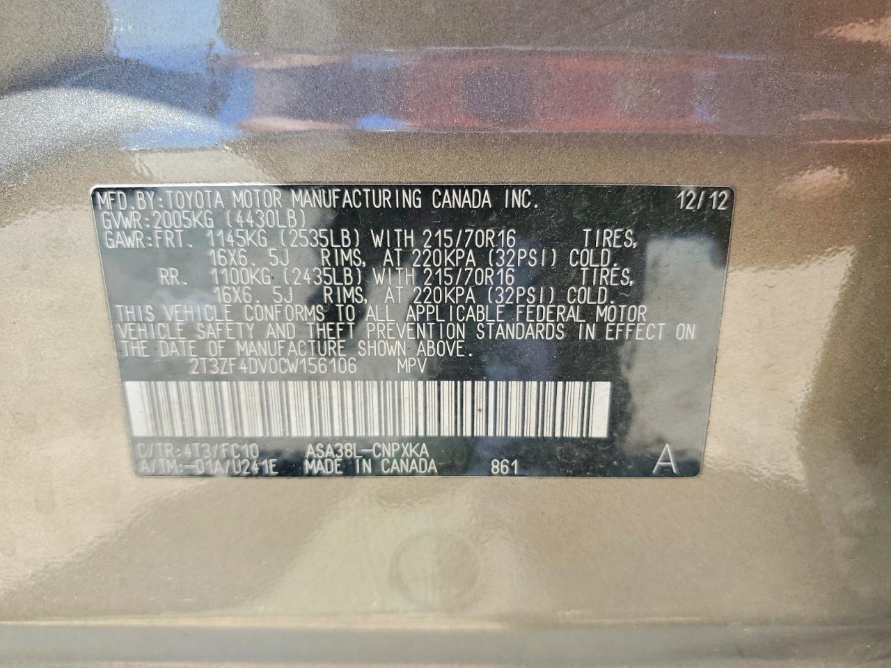 Toyota RAV4 Base