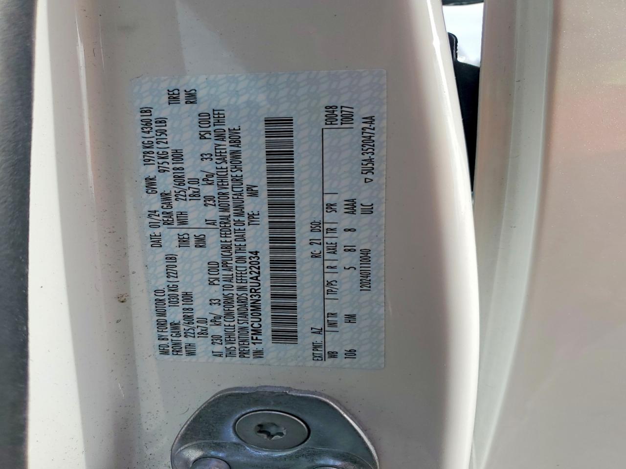 Ford Escape St Line