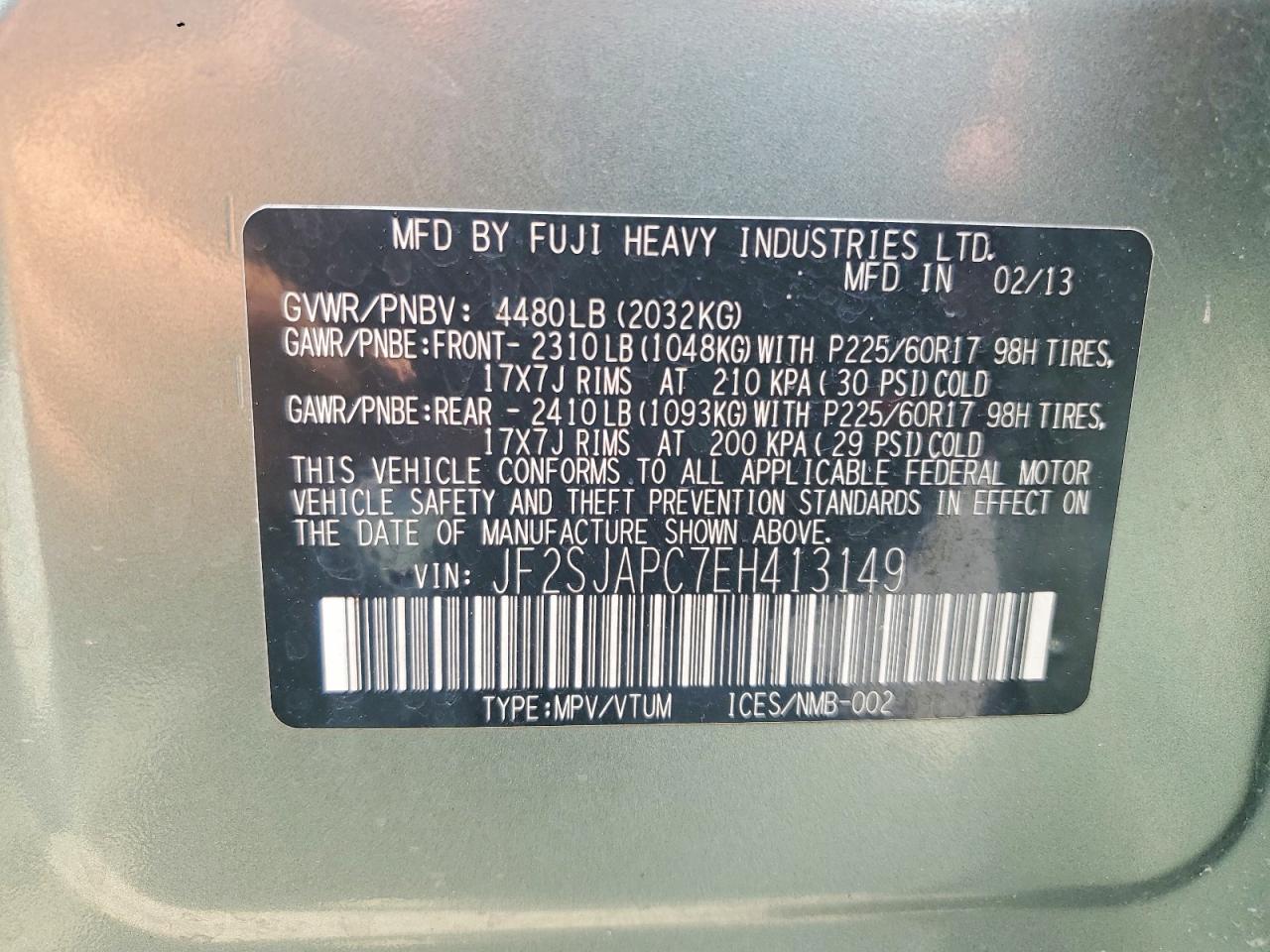Subaru Forester 2.5i Touring