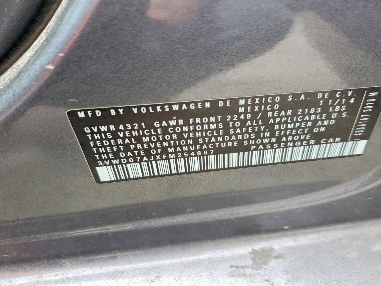Volkswagen Jetta Se