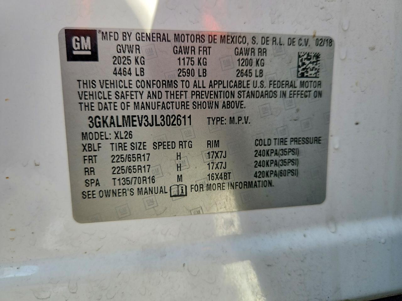 GMC Terrain Sle