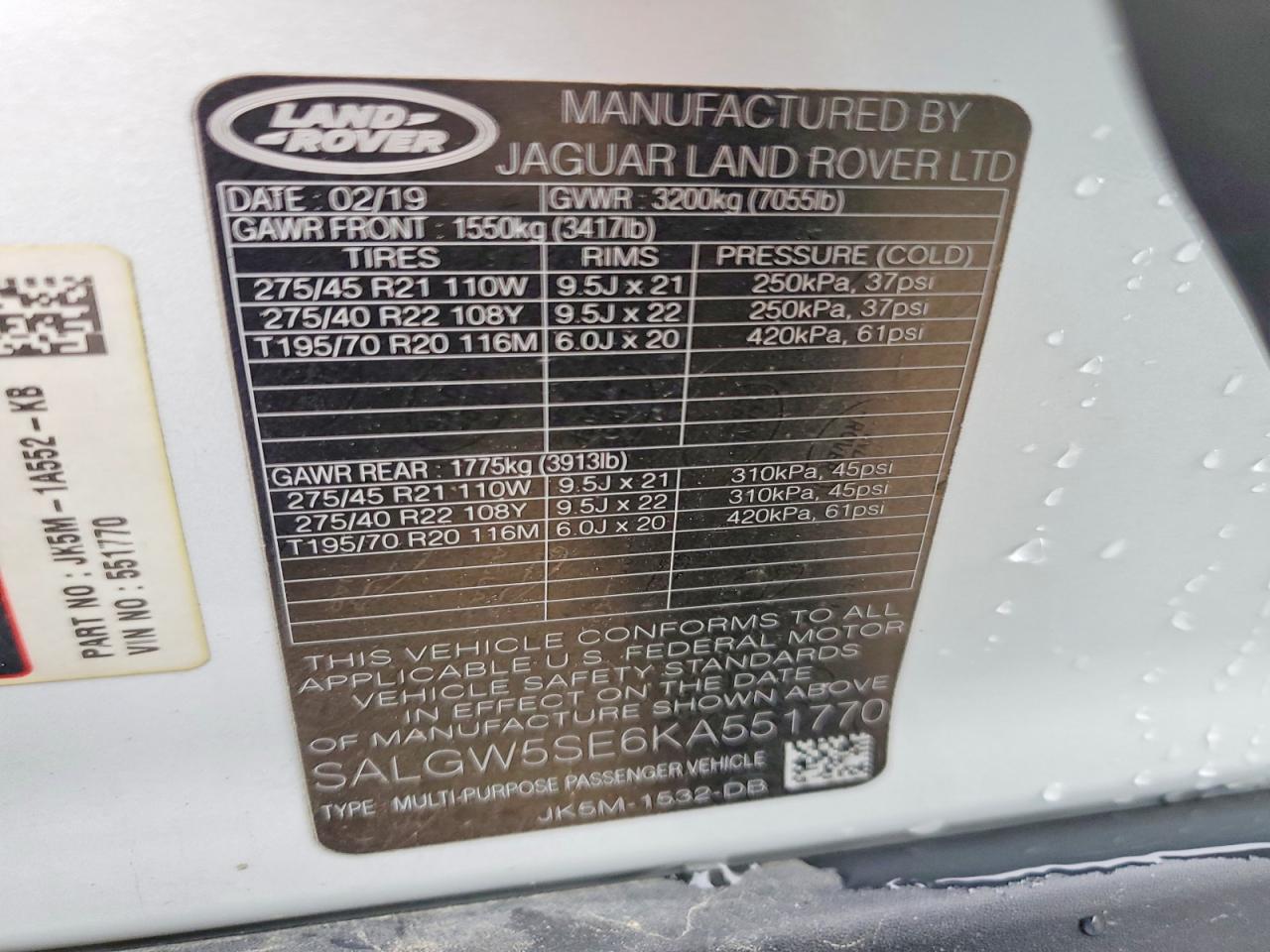 Land Rover Range Rover Sv Autobiography