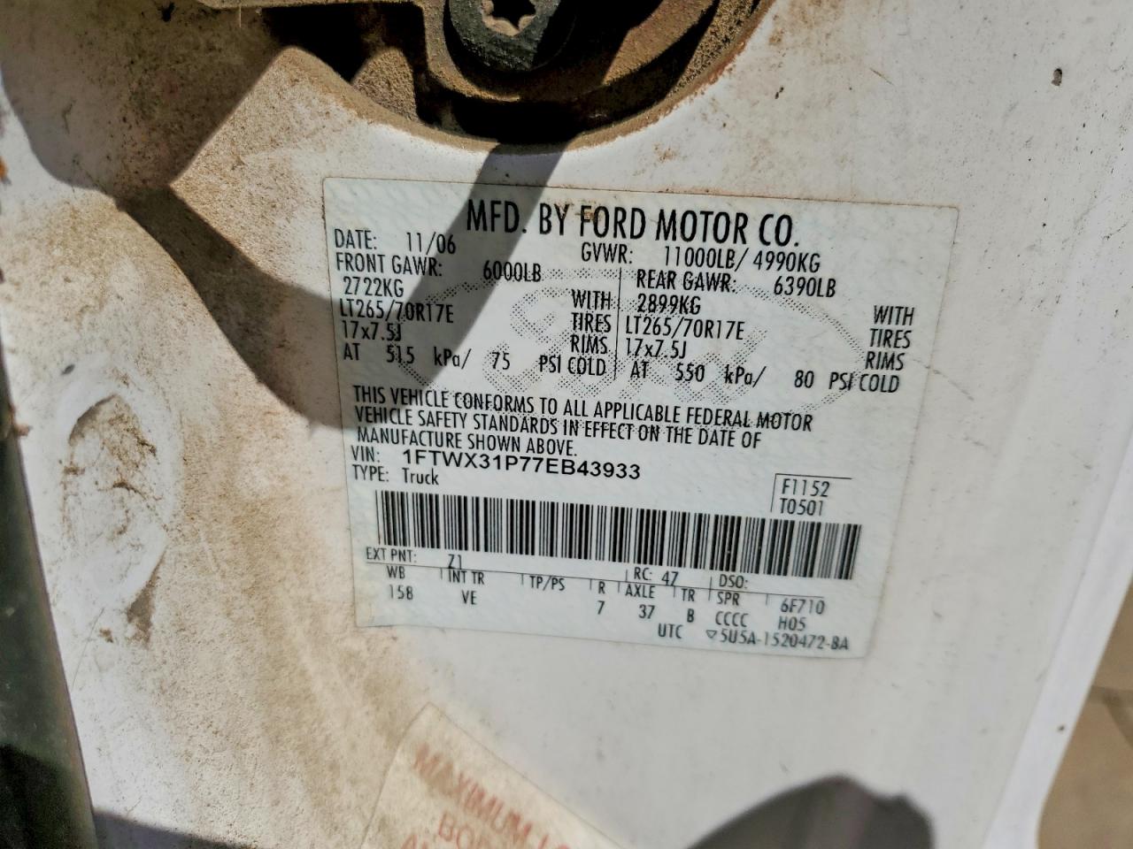 Ford F-350 Srw Super Duty
