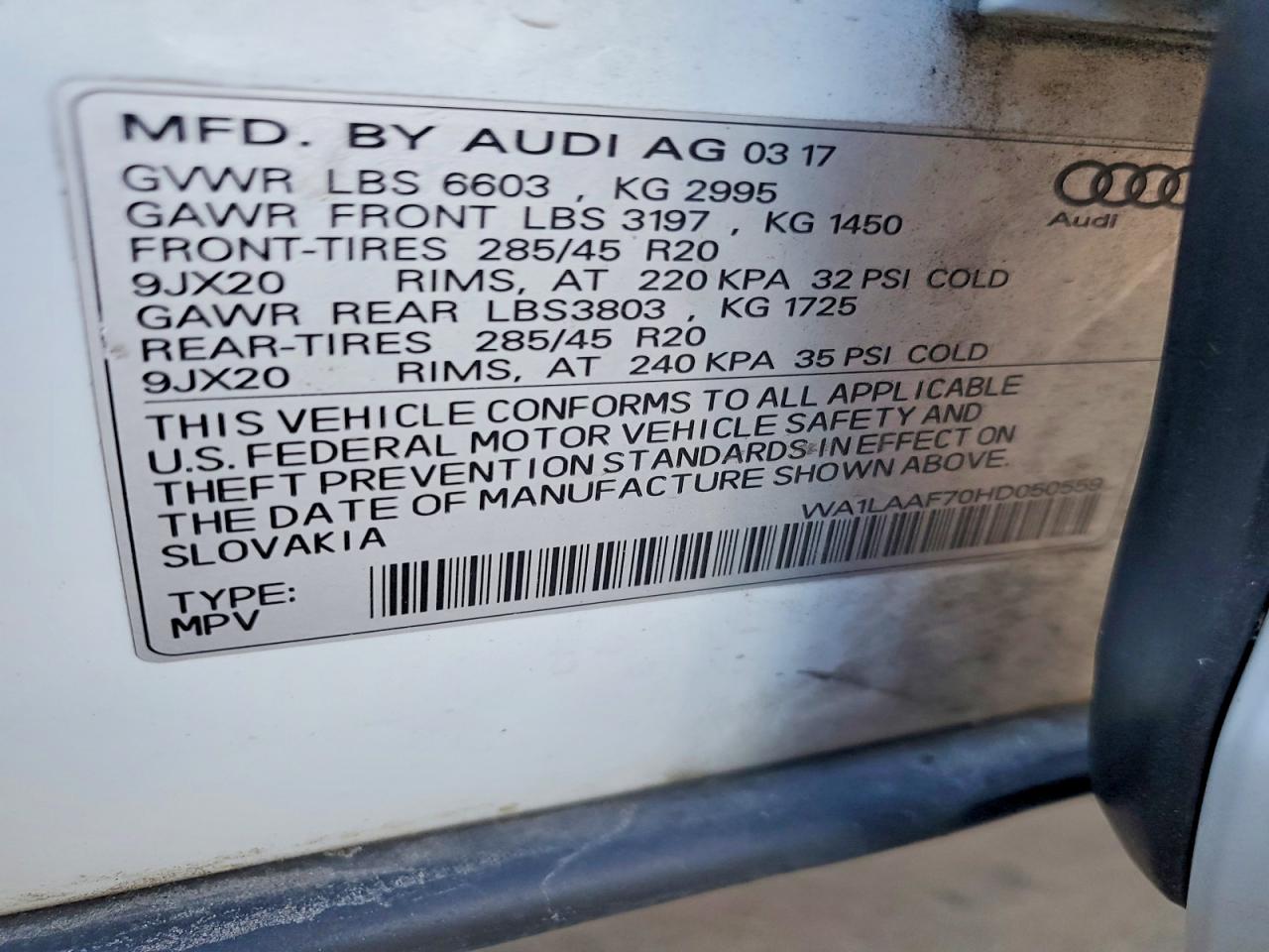 Audi Q7 Premium Plus