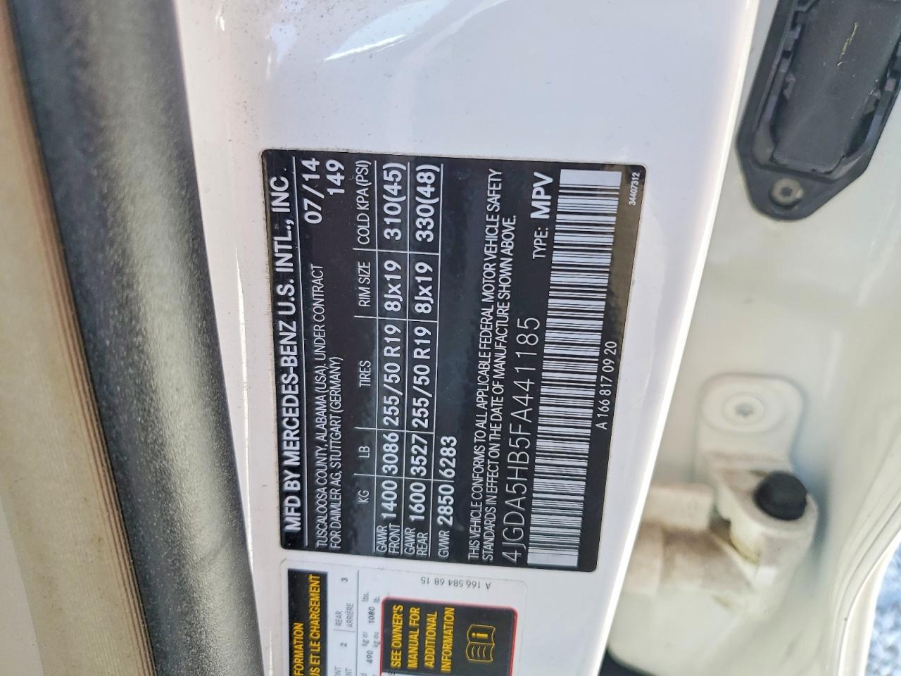 Mercedes-Benz M-Class 350 4matic