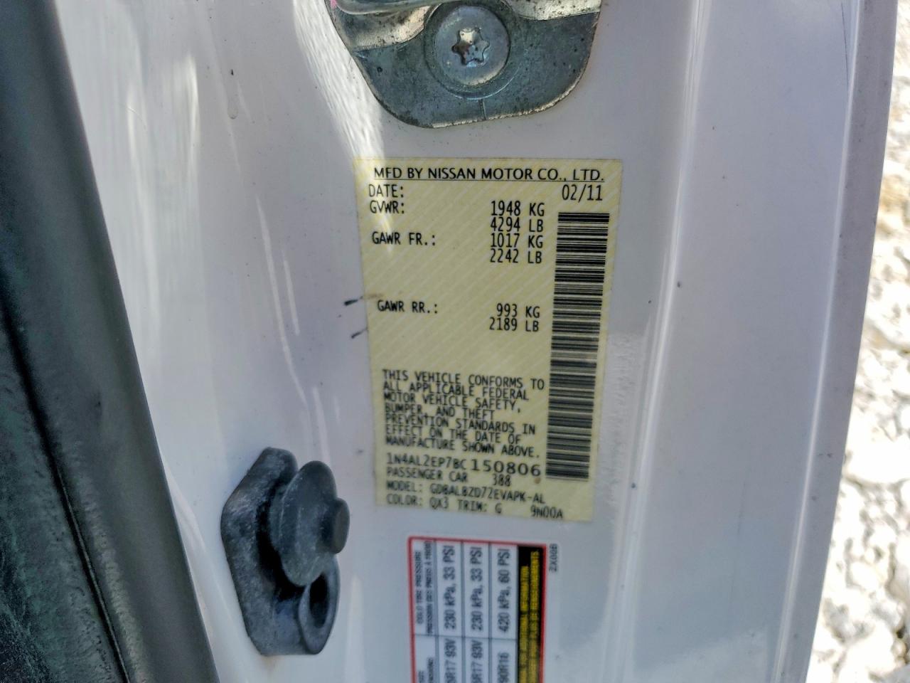 Nissan Altima S