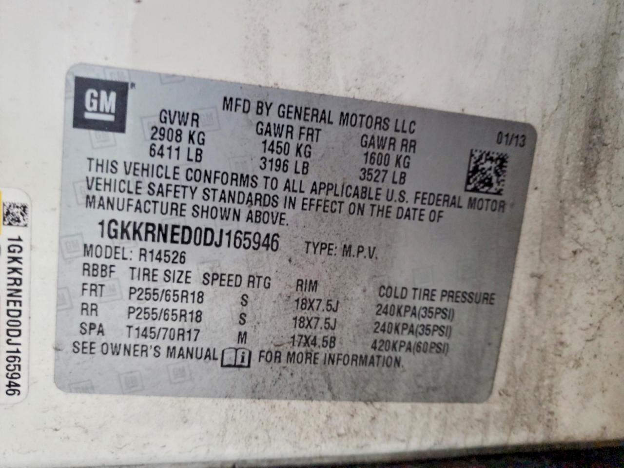 GMC Acadia Sle
