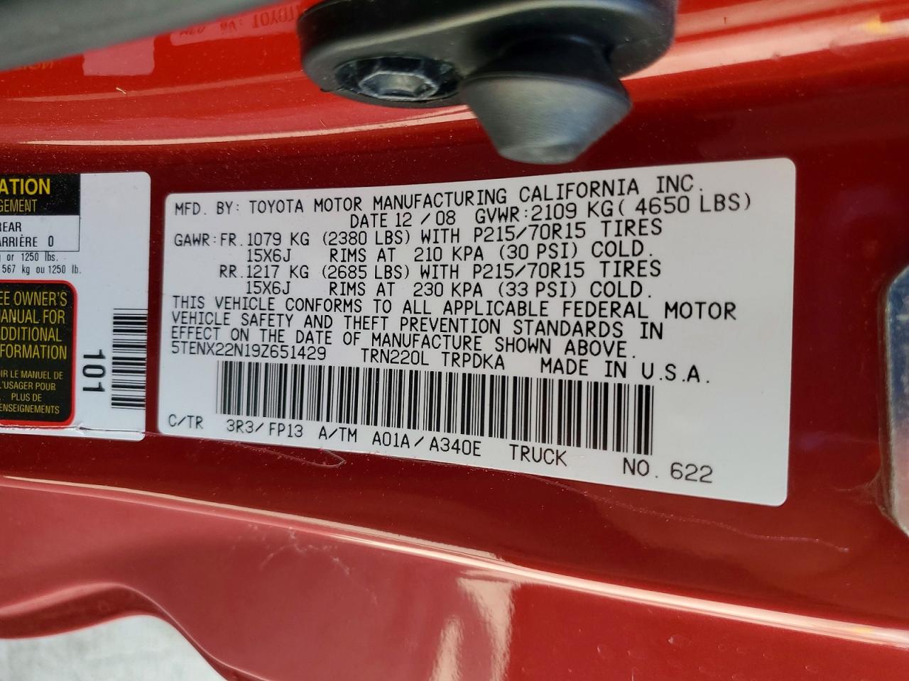 Toyota Tacoma Base