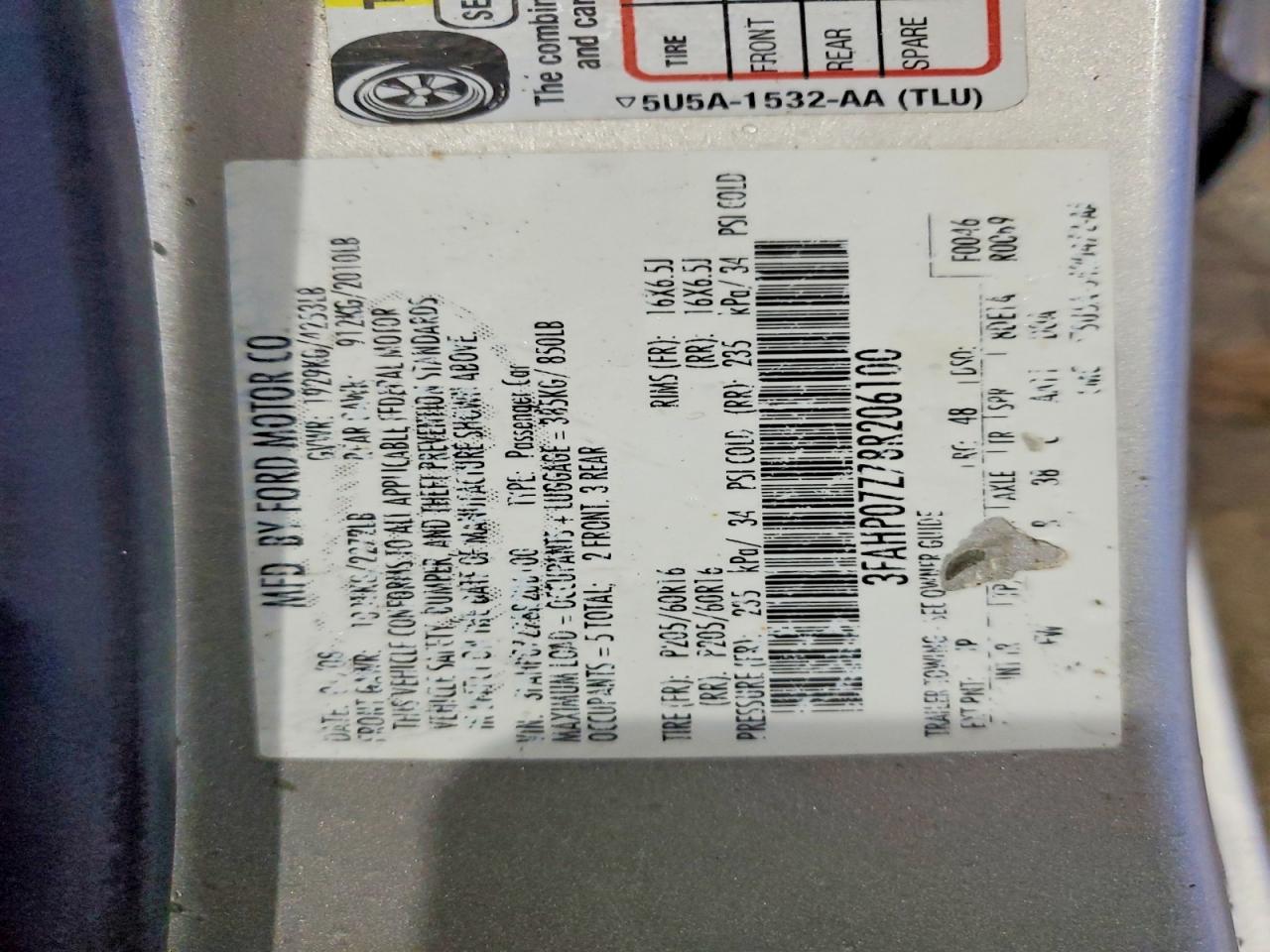 Ford Fusion Se