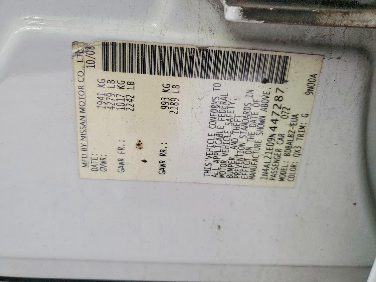 Nissan Altima 2.5