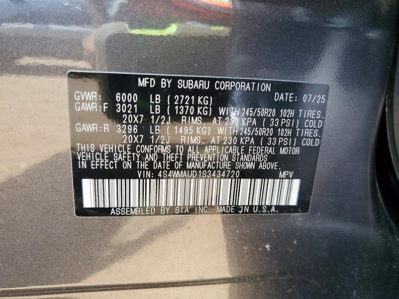 Subaru Ascent Touring