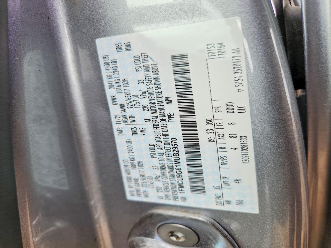 Ford Escape Se