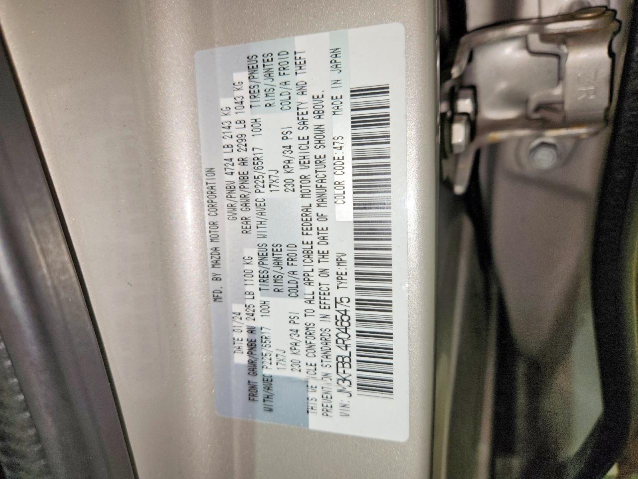 Mazda Cx Select