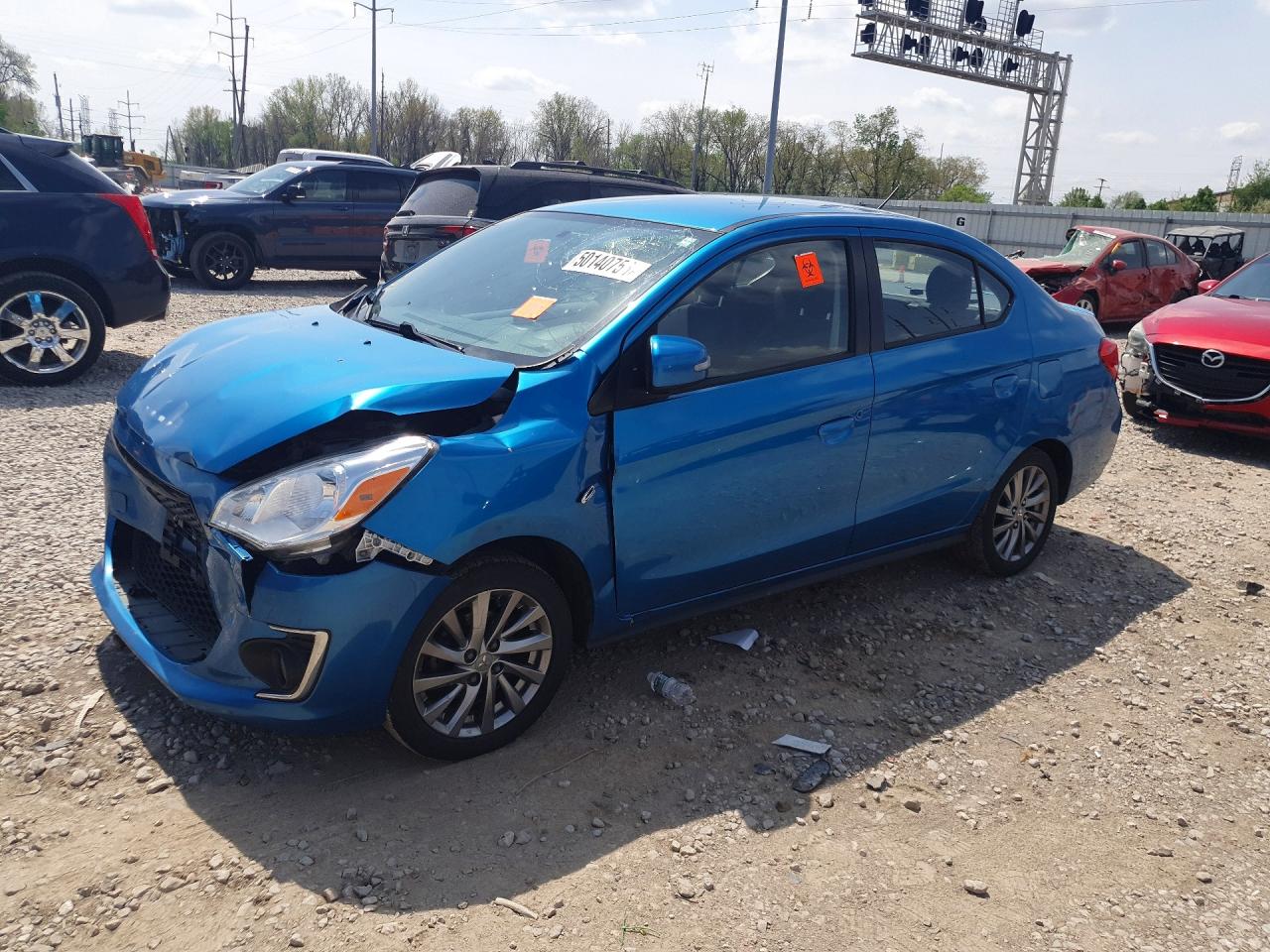 Salvage Mitsubishi Mirage Image