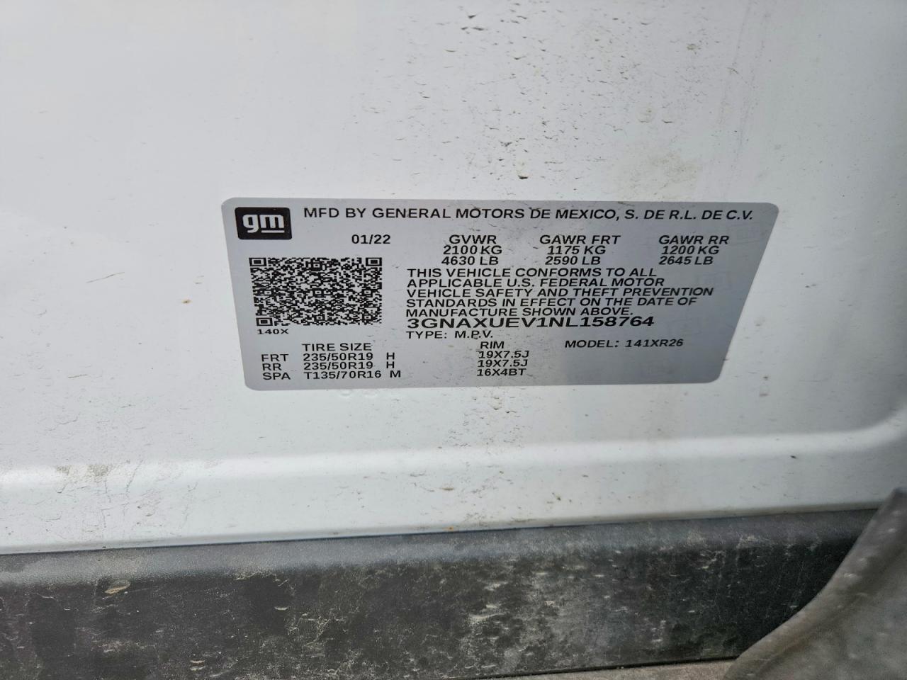 Chevrolet Equinox Lt