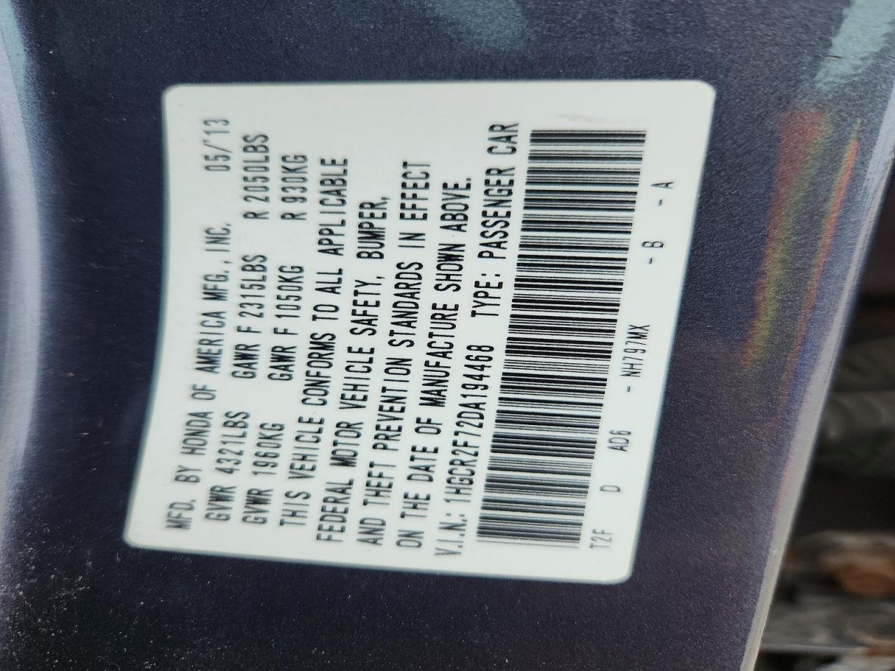Honda Accord Ex