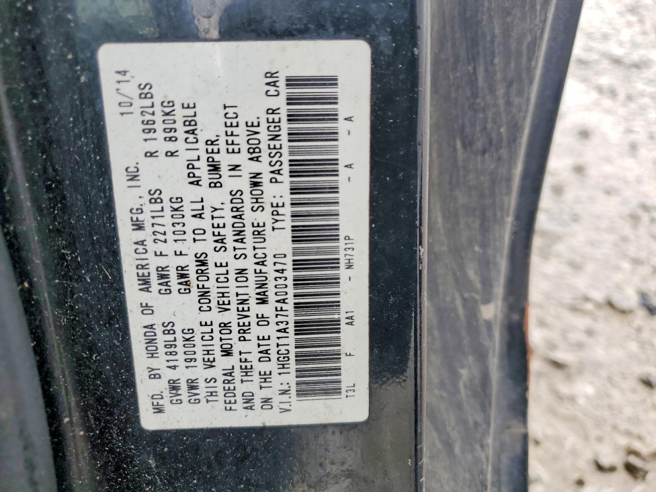 Honda Accord Lx-s