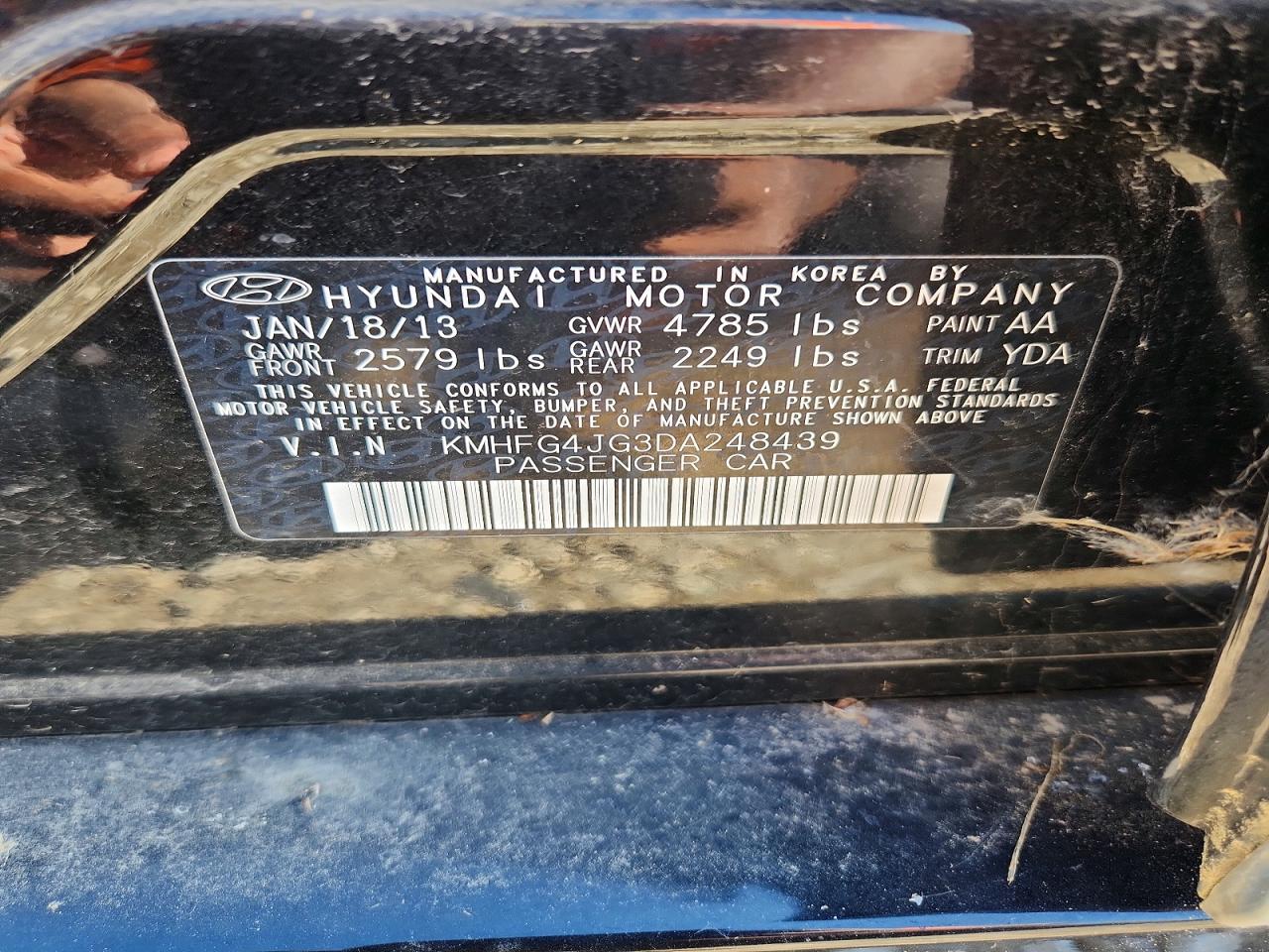 Hyundai Azera Base Base