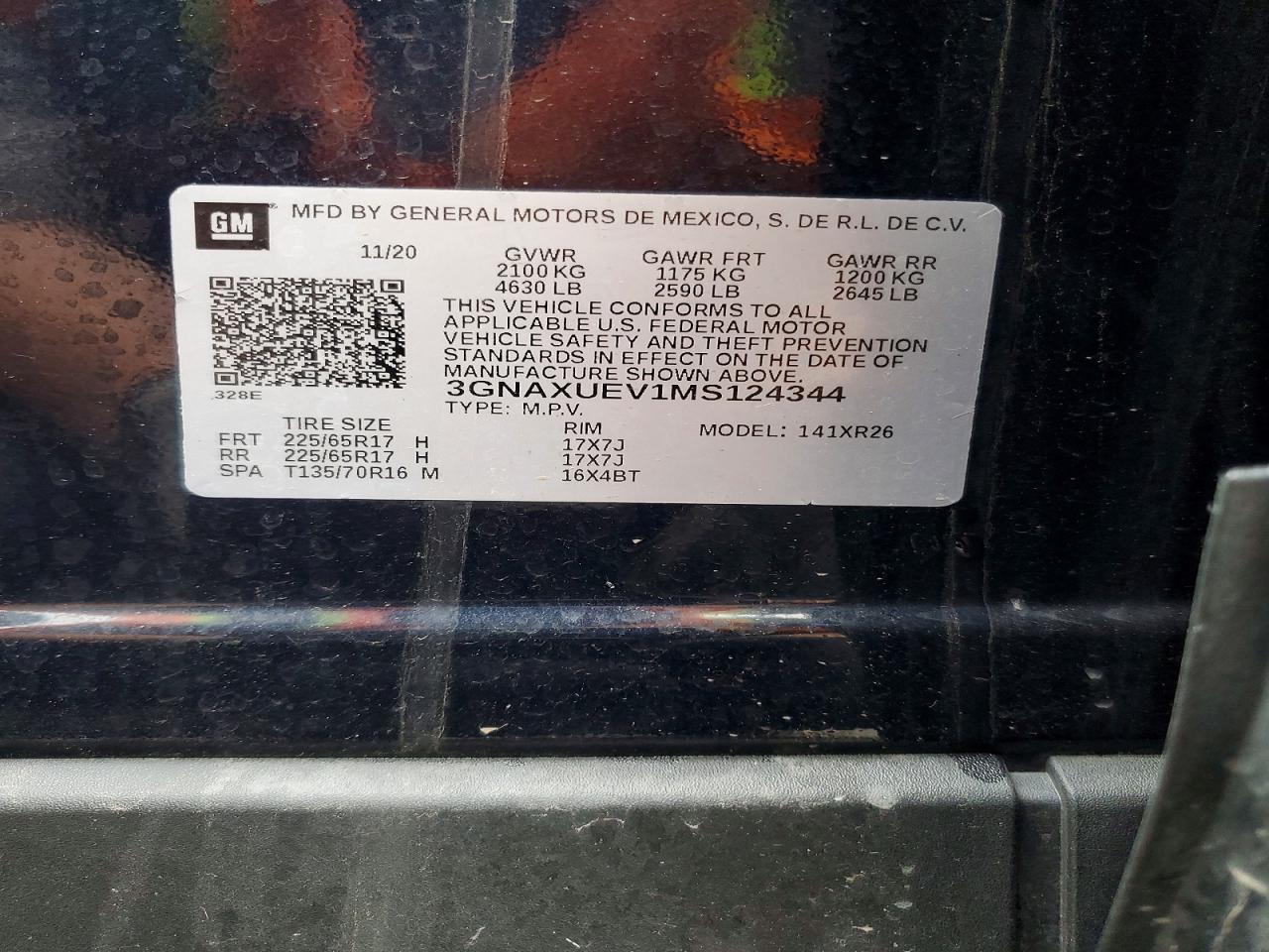 Chevrolet Equinox Lt