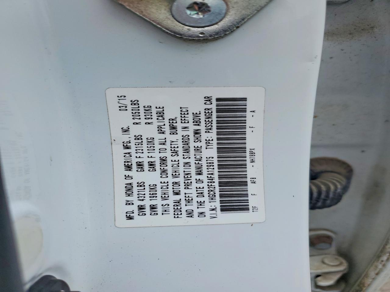 Honda Accord Exl