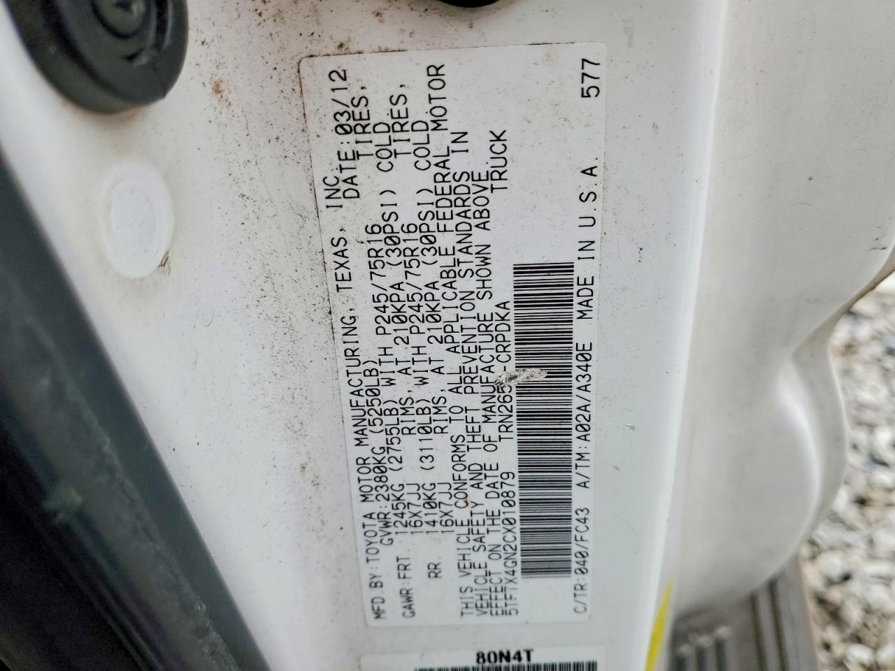 Toyota Tacoma Prerunner Access Cab