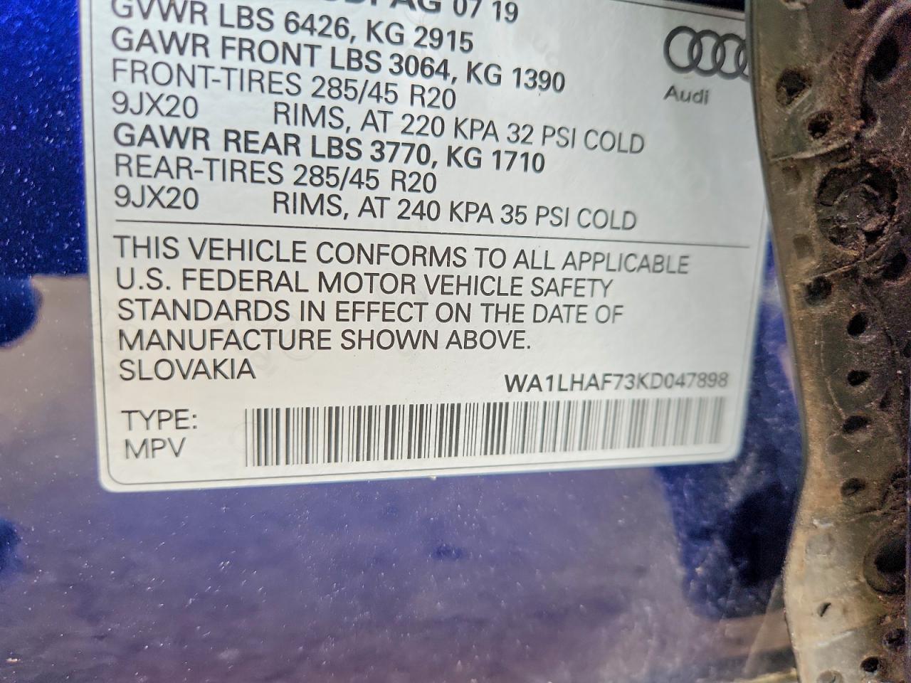 Audi Q7 Premium Plus