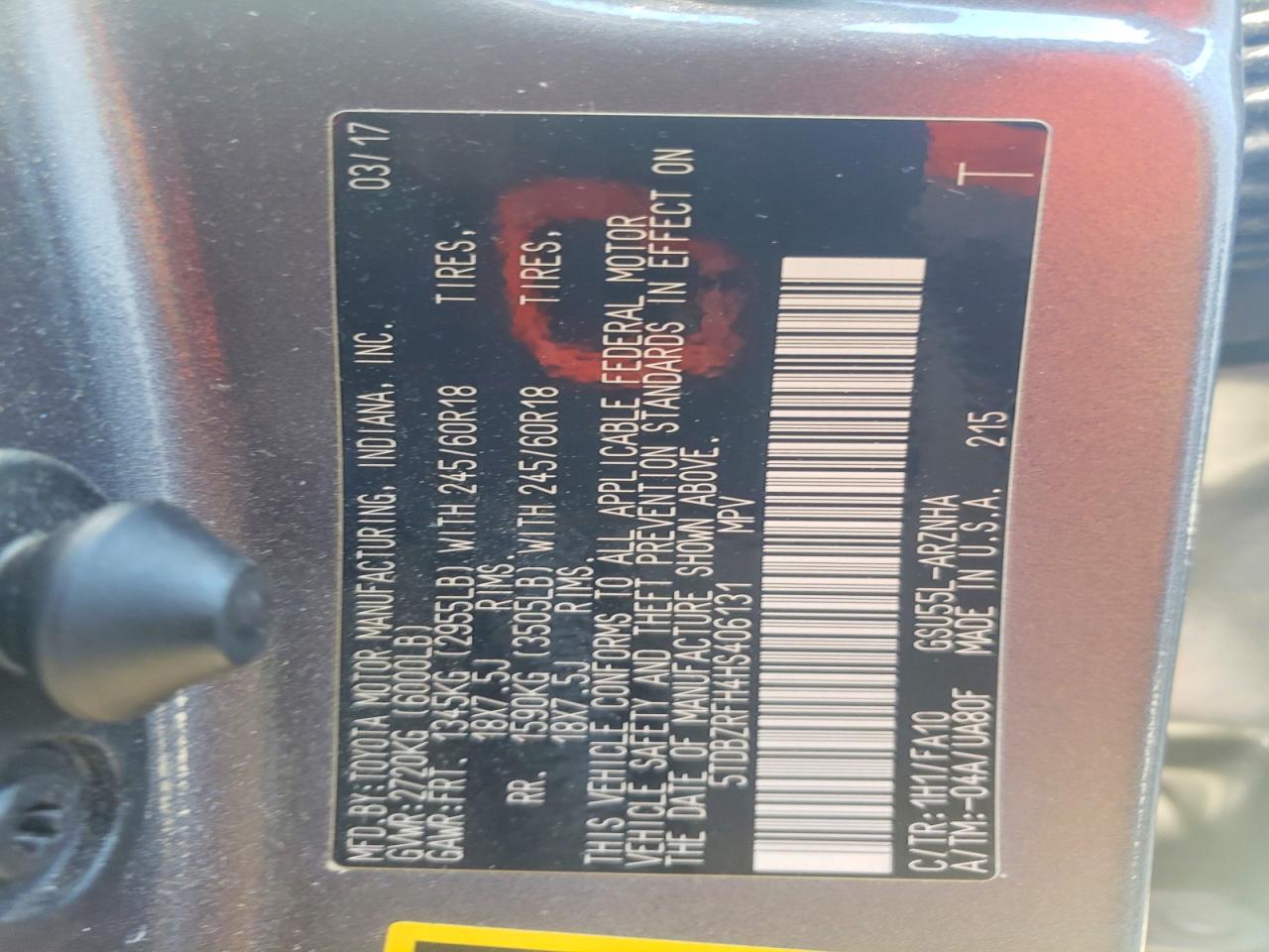 Toyota Highlander Le Plus