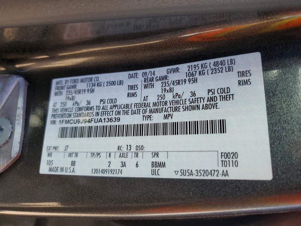 Ford Escape Titanium