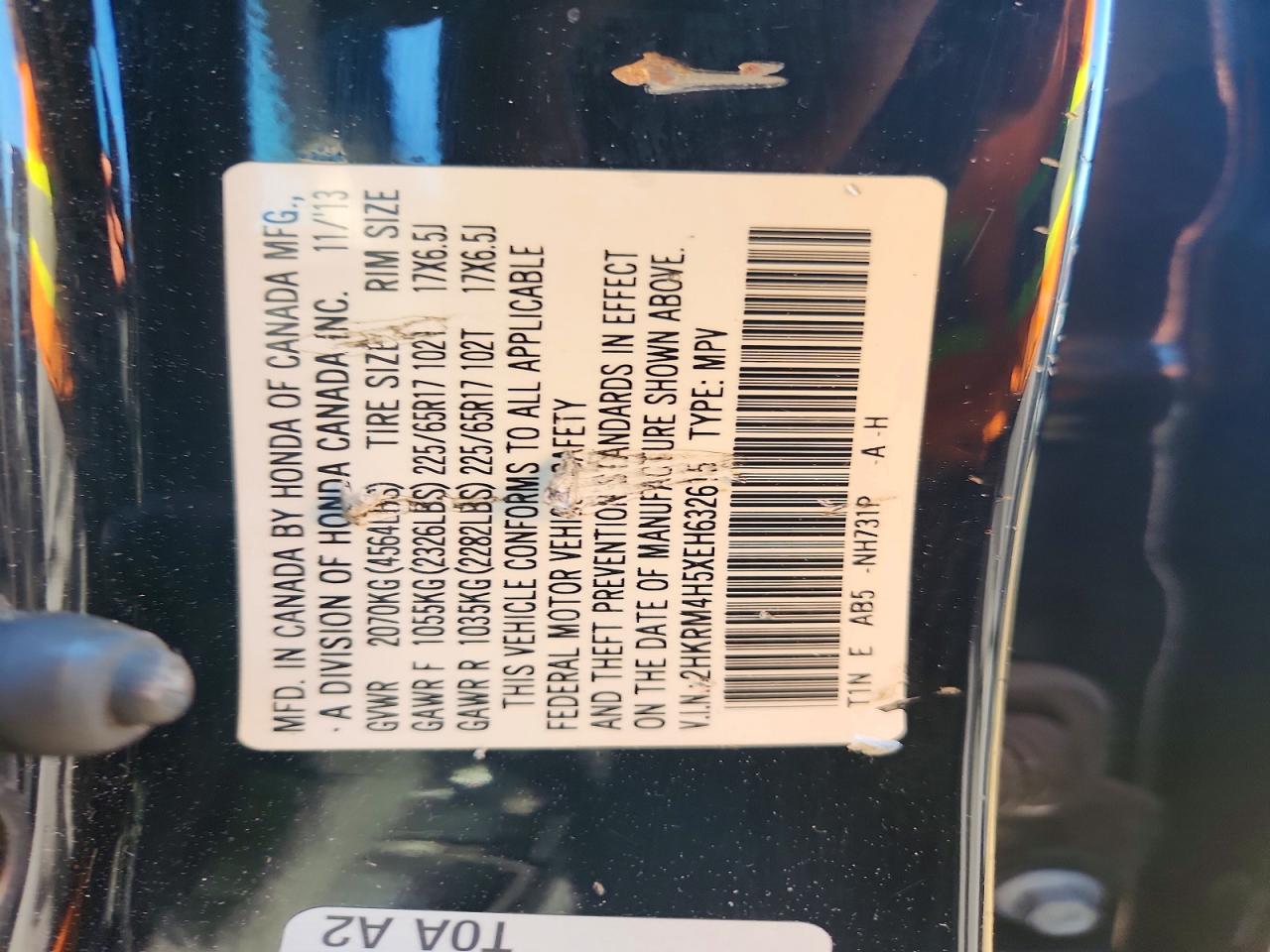 Honda Crv Ex