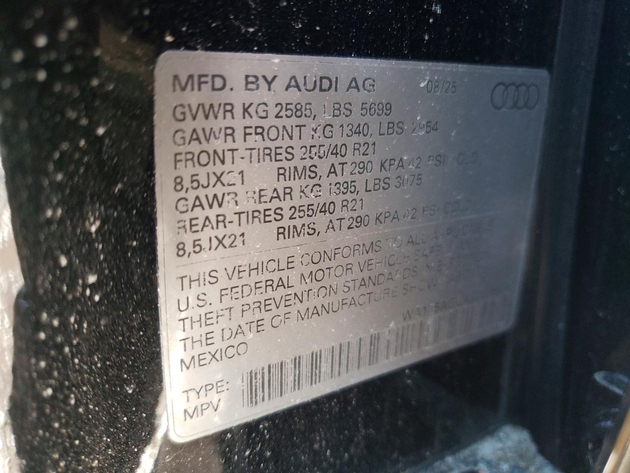 Audi Sq Prestige