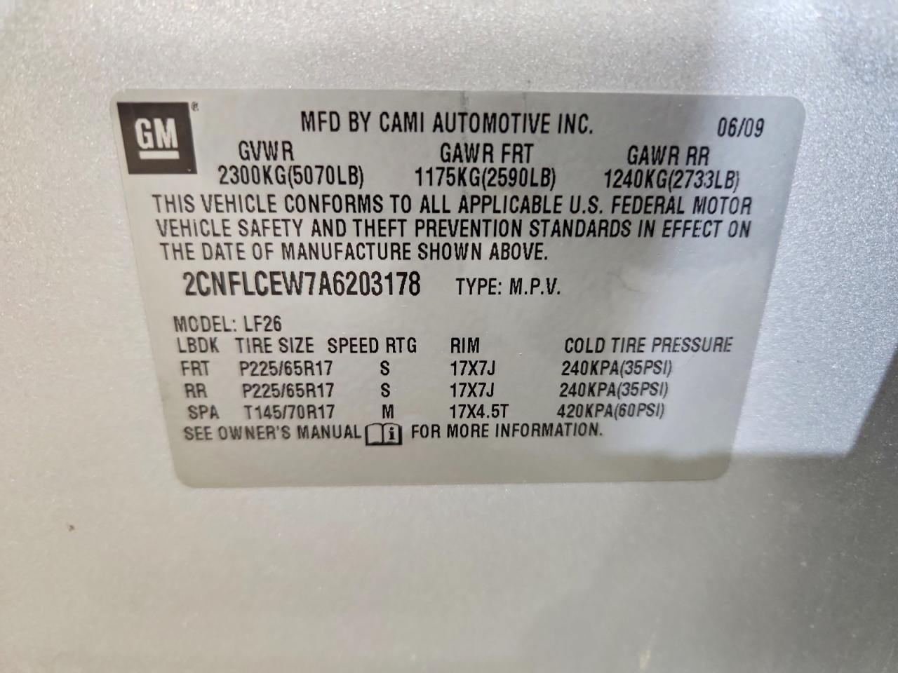 Chevrolet Equinox Ls