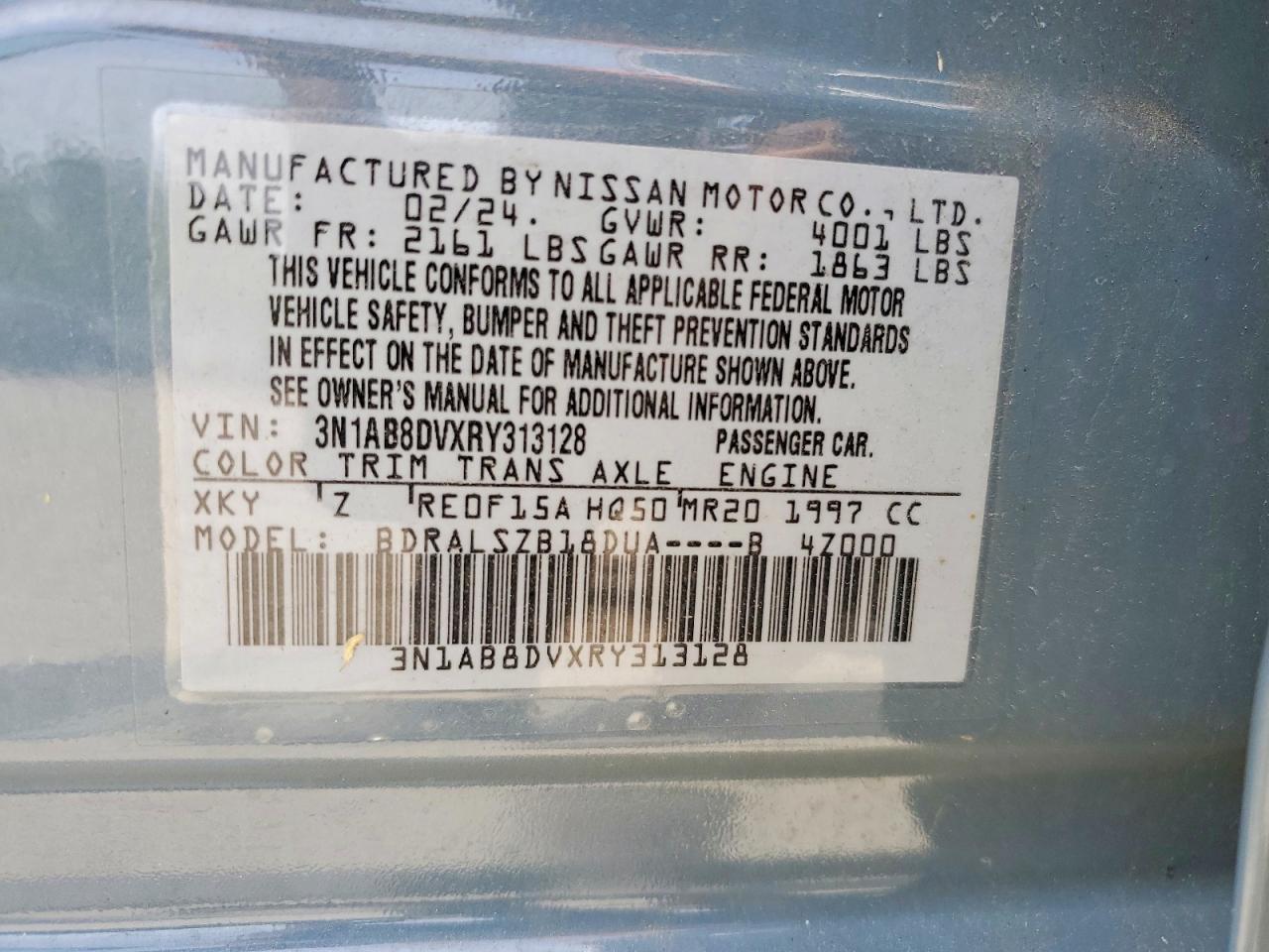 Nissan Sentra Sr